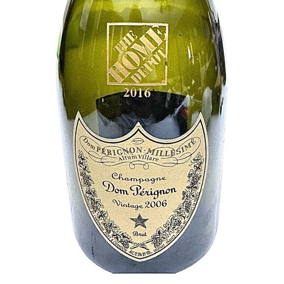 2006 Dom Perignon Empty Bottle & Box – Home Depot Collectible Gift Set - Picture 3 of 8